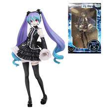 Bandai Hatsune Miku Gothic Dress Miku Anime Figure Adult Doll Model Decoration Toy Birthday Gift 2024 - buy cheap