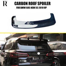 Spoiler de fibra de carbono para janela traseira do teto x5, para bmw g05, novo x5, 2019 acima 2024 - compre barato