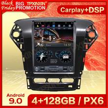 Carplay 2 Din Android 9 Tesla Screen Multimedia Stereo For Ford Mondeo MK4 2011 2012 2013 GPS Raido Viedo Audio Player Head Unit 2024 - buy cheap