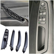 Обновленная кожаная крышка, замена внутренней ручки двери для BMW X5 X6 E70 E71 2007-2013 2024 - купить недорого