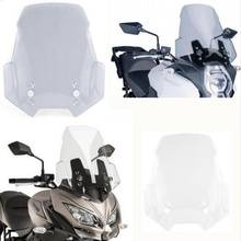 Pára-brisa pára-brisa proteção do vento protetor de tela defletor de vento para kawasaki versys 1000 lt 650 2018-2012 2017 2016 15 14 13 2024 - compre barato