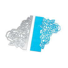 Rose Border Dies Metal Cutting Dies for Scrapbooking Embossing DIY Paper Cards Decorative Crafts Die Cuts New 2020 2024 - buy cheap