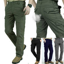 Men Work Multi-Pockets Cargo Pants Climbing Hiking Quick Dry for Outdoor Summer HSJ88 2024 - buy cheap