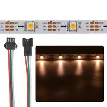 Tira de luces LED direccionables, 100M, 20x5m, 30led/M, SK6812, 5050, cc 5V, SK6812, color blanco cálido/blanco, IP30, IP65, IP67 2024 - compra barato