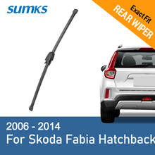 SUMKS Rear Wiper Blade for Skoda Fabia Hatchback 2006 2007 2008 2009 2010 2011 2012 2013 2014 2024 - buy cheap