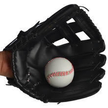 Бейсбольная перчатка для занятий спортом на открытом воздухе, оборудование для тренировок по софтболу, размер 11,5/12,5, левая ручка для тренировок взрослых мужчин и женщин 2024 - купить недорого