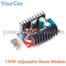 150W DC-DC Step Up Boost Converter Board Module 10-32V to 12-35V 6A Step Up Voltage Charger Power Supply Module 2024 - buy cheap