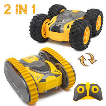 RC Car Mini Stunt Two-Side Drift Buggy Car 2.4G Crawler Roll Radio Remote Control Car 360 Rotation Tumbling Vehicle Boy Toy Gift 2024 - buy cheap