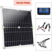12v painel solar células carregador kit 80w silício monocristalino solar para caravana/campismo/casa smartphones dispositivos eletrônicos 2024 - compre barato