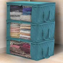 3pcs Foldable Clothing Organizer Tidy Suitcase Non-woven Underwear Organizer Storage Container Bag Clothes Organizer Box Divider 2024 - buy cheap