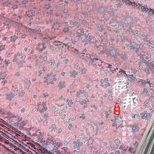 50cm*75cm/ Piece, Floral Jacquard Blended Silk Cloth, Dress Cheongsam, Pillow, Table And Flag Curtain Quilt, DIY Manual Material 2024 - buy cheap