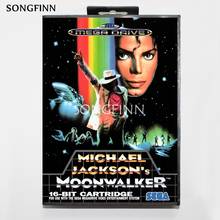 16 bit MD Memory Card With Box for Sega Mega Drive for Genesis Megadrive - michael jacksons moonwalker 2024 - buy cheap