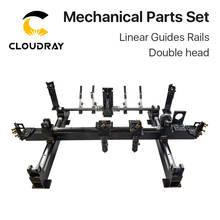 Cloudray-conjunto de peças mecânicas, 1300mm * 900mm, cabeça dupla única, kits de peças de reposição para máquina a laser co2 diy, 1390, laser co2 2024 - compre barato