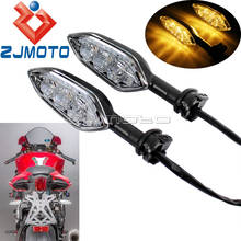 Мотоцикл светодиодные сигнальные огни для Yamaha MT-25 MT03 MT 07 TRACER MT-09 TRACER Янтарный световой индикатор лампы мигалки 2024 - купить недорого
