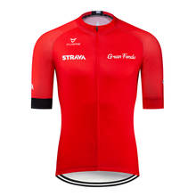 New 2021 Men's Summer Short Sleeve Cycling Jersey Bicycle Road MTB Bike Shirt Outdoor Sports Ropa Ciclismo Clothing Tops 2024 - buy cheap