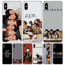 Funda de teléfono de serie de TV Friends para iPhone 13, 12, 11 Pro Max, 6 X, 8, 6S, 7 Plus, XS, XR, Mini, 5S, SE, 7 P, 6P 2024 - compra barato