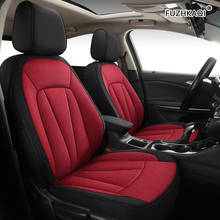 FUZHKAQI Custom FLAX car seat covers set For PEUGEOT 206 207 301 307 408 308 308s 508 3008 2008 4008 5008 407 607 car seats 2024 - buy cheap