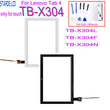 Panel de pantalla táctil de 10,1 pulgadas para Lenovo Tab 4 tb-x304l TB-X304F TB-X304N, vidrio frontal de repuesto, no LCD, digitalizador, TB-X304 2024 - compra barato