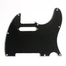 Sell Free Shipping black 1 ply TL guitar pickguards black standard guitar scratchplate for wholesale 2024 - buy cheap