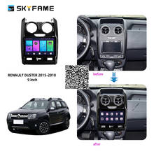 Radio Estéreo con GPS para coche, reproductor de DVD, sistema Multimedia Android, para Renault Duster 2015-2018 2024 - compra barato