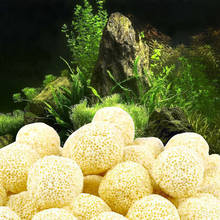 40pcs Bio Ball Aquarium Porous Ceramic Filter Media Net Bag Biological Ball Fish Tank Aquarium Supplies Filters Ball Cleaning 2024 - buy cheap