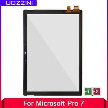 Новый протестированный дигитайзер сенсорного экрана Microsoft Surface Pro 7 Pro7 1866, переднее стекло для замены, 100% рабочий 2024 - купить недорого