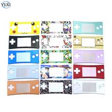YuXi Replacement Front Faceplate Cover for GameBoy Micro for GBM System Front Case Shell Housing 2024 - buy cheap