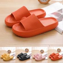 2021 Summer New Sandals And Slippers Female EVA Home Bathroom Non-slip Wear-resistant Couple Thick Bottom Slippers Male 2024 - buy cheap