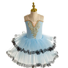 Vestido de ballet de hilo suave para mujer, falda de tutú estilo Giselle, clásico y romántico 2024 - compra barato