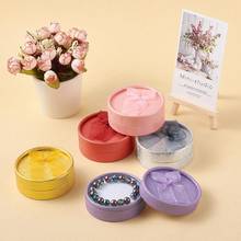 pandahall 12pcs Round Cardboard Ring Bracelet Boxes 8.4cm for Jewelry Gift Packaging Display Cases Sponge Inside 2024 - buy cheap