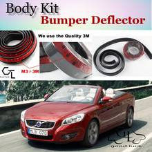 Bumper Lip Deflector Lips For Volvo C70 Front Spoiler Skirt For TopGear Fans Car Tuning / Body Kit / Strip 2024 - buy cheap