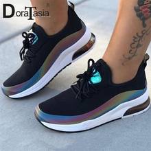 DORATASIA Big Size 34-43 Brand New Lady INS Hot Casual Sneakers Fashion Mixed Colors Autumn Sneakers Women Platform Shoes Woman 2024 - buy cheap