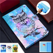 SM-T585 Tablet Case For Samsung Galaxy Tab A A6 10.1" 2016 SM-T580 T580 T585N Smart Stand Leather TPU Cover Funda Cartoon Shell 2024 - buy cheap