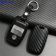 Carro de silicone remoto chave fob caso capa para kia rio rondo ceed alma sportage sorento carens picanto pele sedona 2024 - compre barato