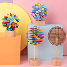 Vokmascot Wooden Puzzle Lollipop Kids Toys for Children 2024 - buy cheap