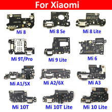 USB Charger Charging Dock Port Connector Flex Cable For Xiaomi Mi 6 11 10T 10 9 8 Se A1 A2 Lite A3 11 Pro Pocophone F1 2024 - buy cheap
