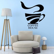 DIY Art coffee Wallpaper Home Decoration Wall Sticker Removable Wall Sticker Decoration Accessories Murals 2024 - buy cheap