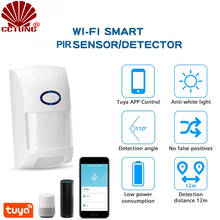 Inteligente wifi tuya app pir sensor de movimento com intllegent corpo humano movimento recognitin & ampla gama pet prova detector infravermelho 2024 - compre barato