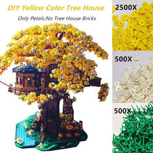 DIY Petals Blossom Compatible with lego 21318 Tree House Ideas Model Building Blocks Bricks Toys For boy Christmas Gifts 2024 - buy cheap