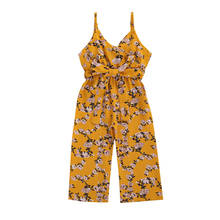 Pelele de leopardo para niñas pequeñas, ropa sin mangas, traje de 2 a 6 años, novedad de verano 2024 - compra barato
