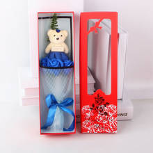 Soap Rose Flower Cute Bear Teddy Bear Luxury Girlfriend Valentine's Day Gift 2024 - buy cheap