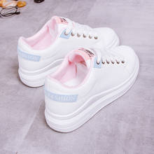 Latest Spring Autumn White Shoes Women Platform Shoes Woman Fashion Sneakers High Quality PU Casual Shoes Ladies Shoes Loafers 2024 - buy cheap