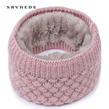 2021 New Fashion Knit Scarf High Quality Winter Scarf Women Men Children Baby Thickened Wool Collar Scarves Boys Girls Cotton 2024 - buy cheap