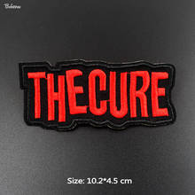 Rock Music Band Patches Red Letters Badge Embroidered Appliques Fabric Stickers for Cloth Jacket Sewing DIY Accessory 2024 - buy cheap