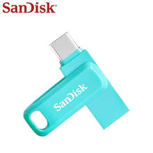 Original SanDisk Dual OTG USB 3.1 USB Flash Drive Type-C Pen Drive 256GB 128GB 64GB Pendrive up to 150MB/s Green Flash Disk 2024 - buy cheap