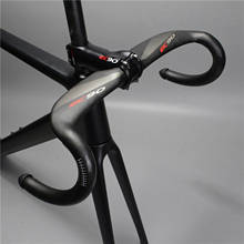 Carbon Fiber Road Bike Handlebar 31.8mm Bicycle Bent Drop Bar Component-3 Sizes 2024 - buy cheap