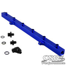 Riel de combustible de alta calidad, BMW E46 E36 compatible con inyector de combustible, nuevo Kit de riel azul/negro 2024 - compra barato