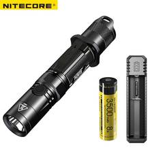 Nitecore p12gts cree xhp35 hd led 1800 lumens lanterna tática ao ar livre