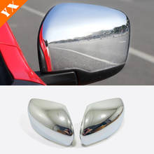 For Nissan Navara NP300 2019 2020 Car Styling Accessories ABS Chrome Car Side Door Rearview Turning Mirror cover Sticker 2pcs 2024 - buy cheap