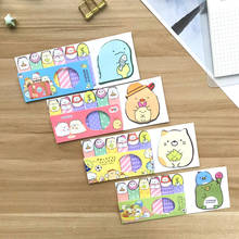 24 pcs/lot Cartoon Sumikko Gurashi Memo pad Sticky Notes Cute N Times Stationery Label Notepad Bookmark Post school supplies 2024 - buy cheap